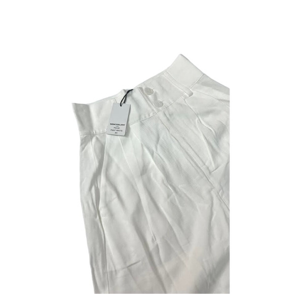 NWT! Nonchalant Label Paige Pant White SIZE-LARGE - Picture 6 of 7